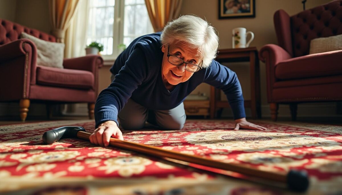 découvrez pourquoi les tapis décoratifs représentent un danger de chute pour les seniors et comment améliorer leur sécurité à la maison.