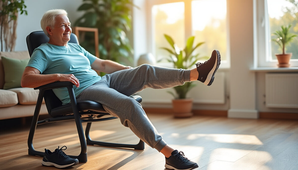 découvrez des exercices adaptés pour améliorer la mobilité des seniors, spécialement conçus pour ceux qui sortent peu et veulent rester en forme à domicile.
